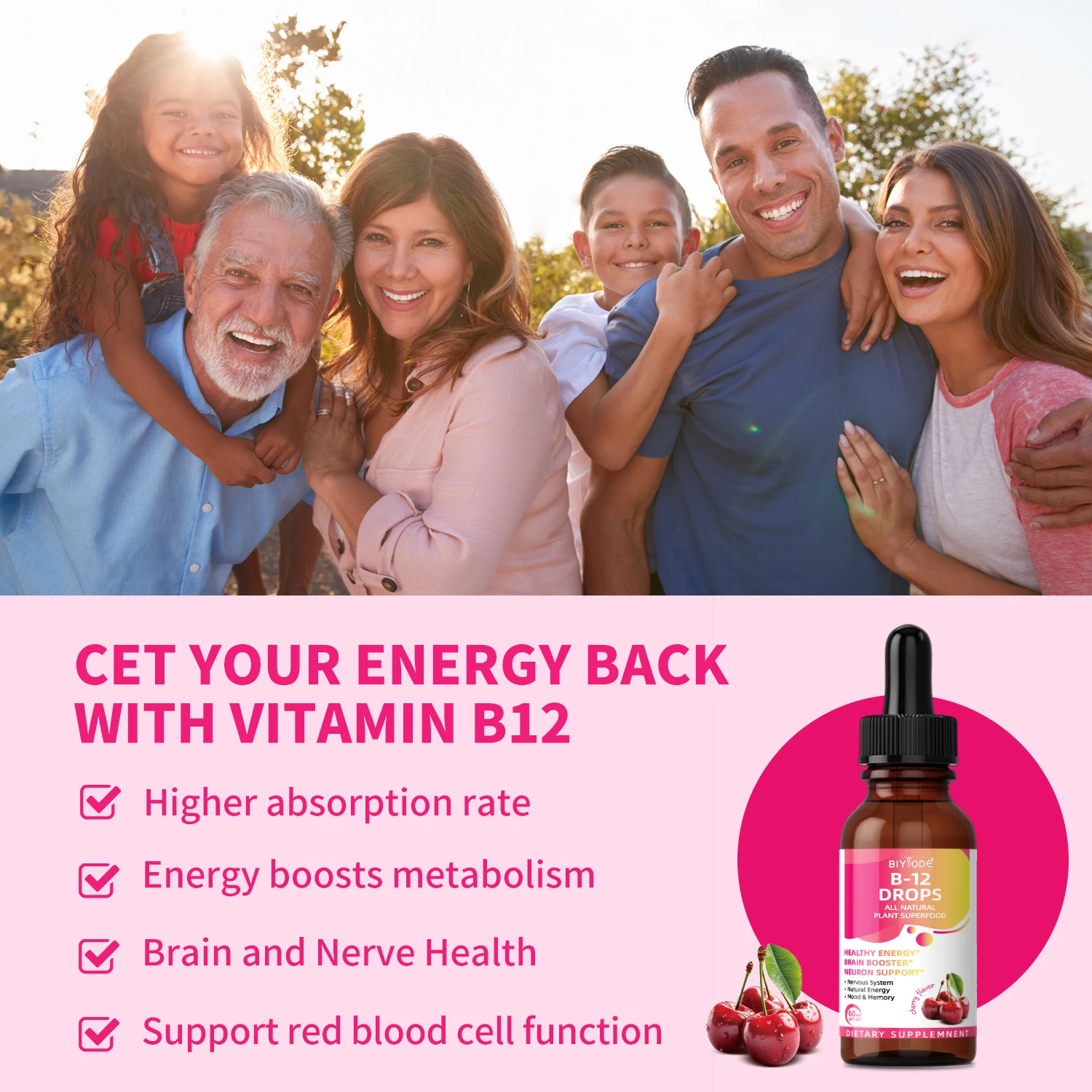 B12 Vitamin and Supplement Drops