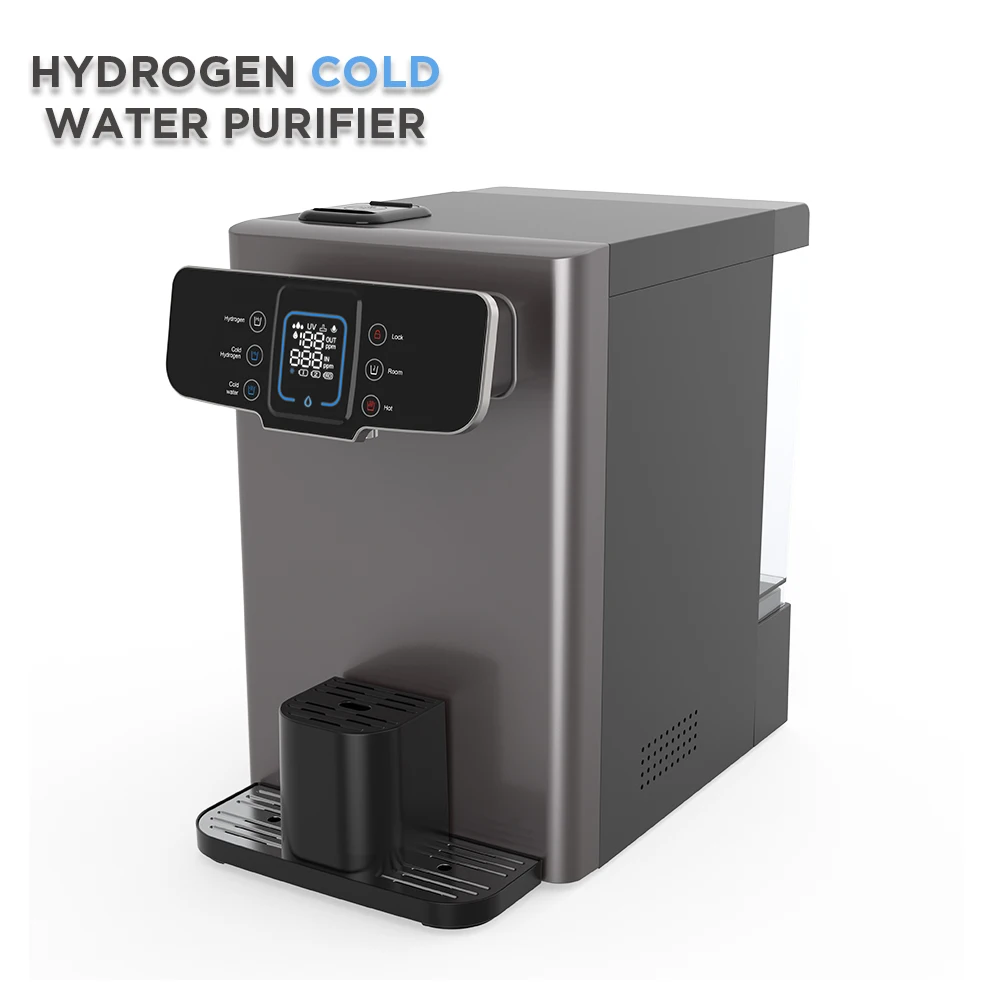 High PPB hot sale home hydrogen water filters with compressor cooling function