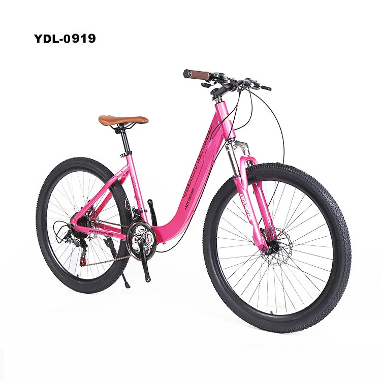 2023 Aluminum Alloy Mountain Bike bicycle Popular 21 speed  disc brake women vintage city bike