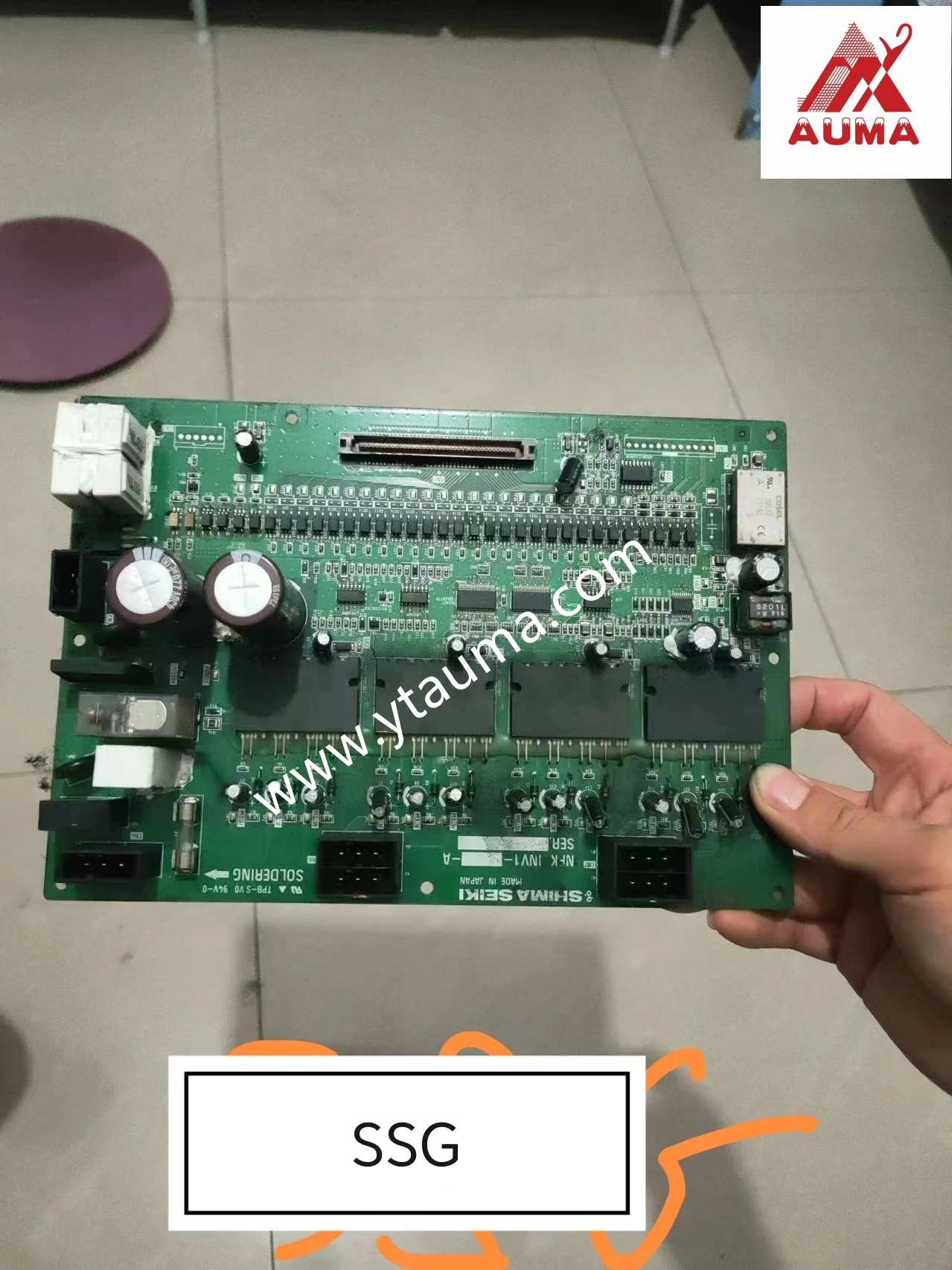 Japan Flat Shima Seiki Knitting  Machine Accessories Second hand parts servo / boards with good condition