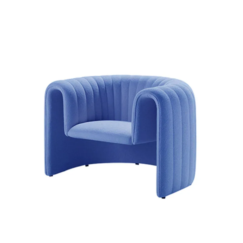 Antique High End Custom Furniture Comfortable Modern Luxury Boucle Fabric Lounge Armchair