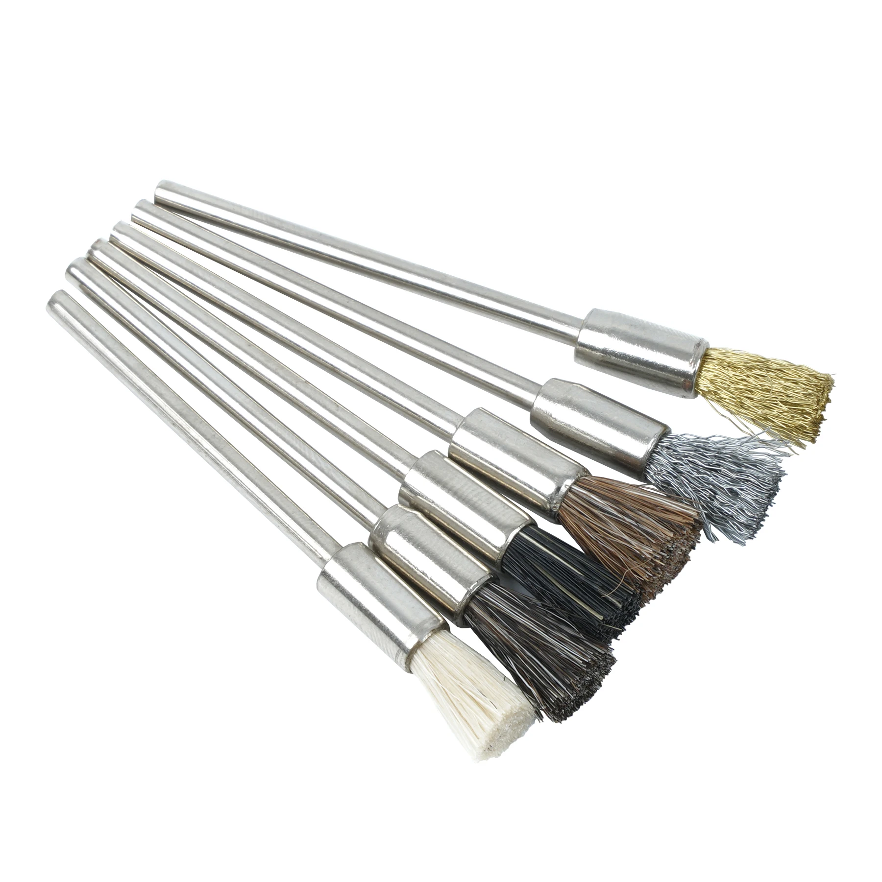 Dental Products Laboratory Polishing End Brush Wheel Buffs Rotary Low Speed HP Shank 2.35mm Dentist Jewelry DIY Tools