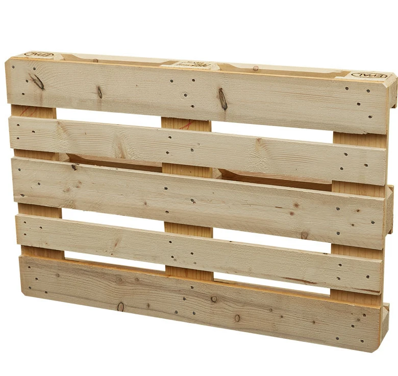 Heavy duty economic 4 way entry wood reinforced durable wood pallet for warehouse storage