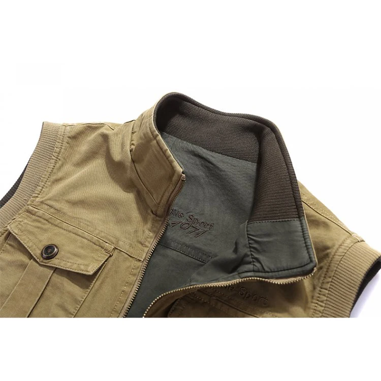 CMMJ2025 The Mens Nice Quality with Pockets Reversible Hunting Vest