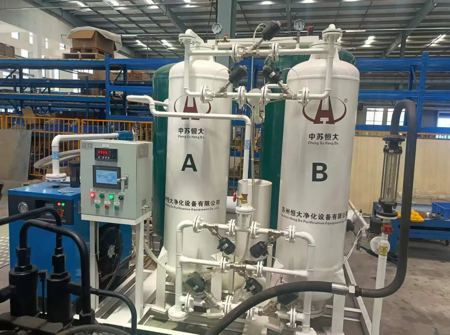 Nitrogen machine industrial high purity air separation equipment small nitrogen machine pressure swing adsorption type