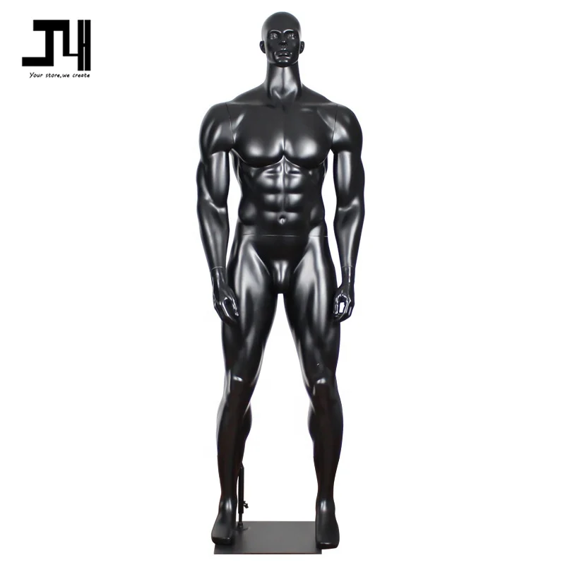 
 Высококачественный мужской манекен большого размера, спортивный черный мужской манекен, реалистичный сильный мужской манекен для демонстрации одежды   (1600059599617)