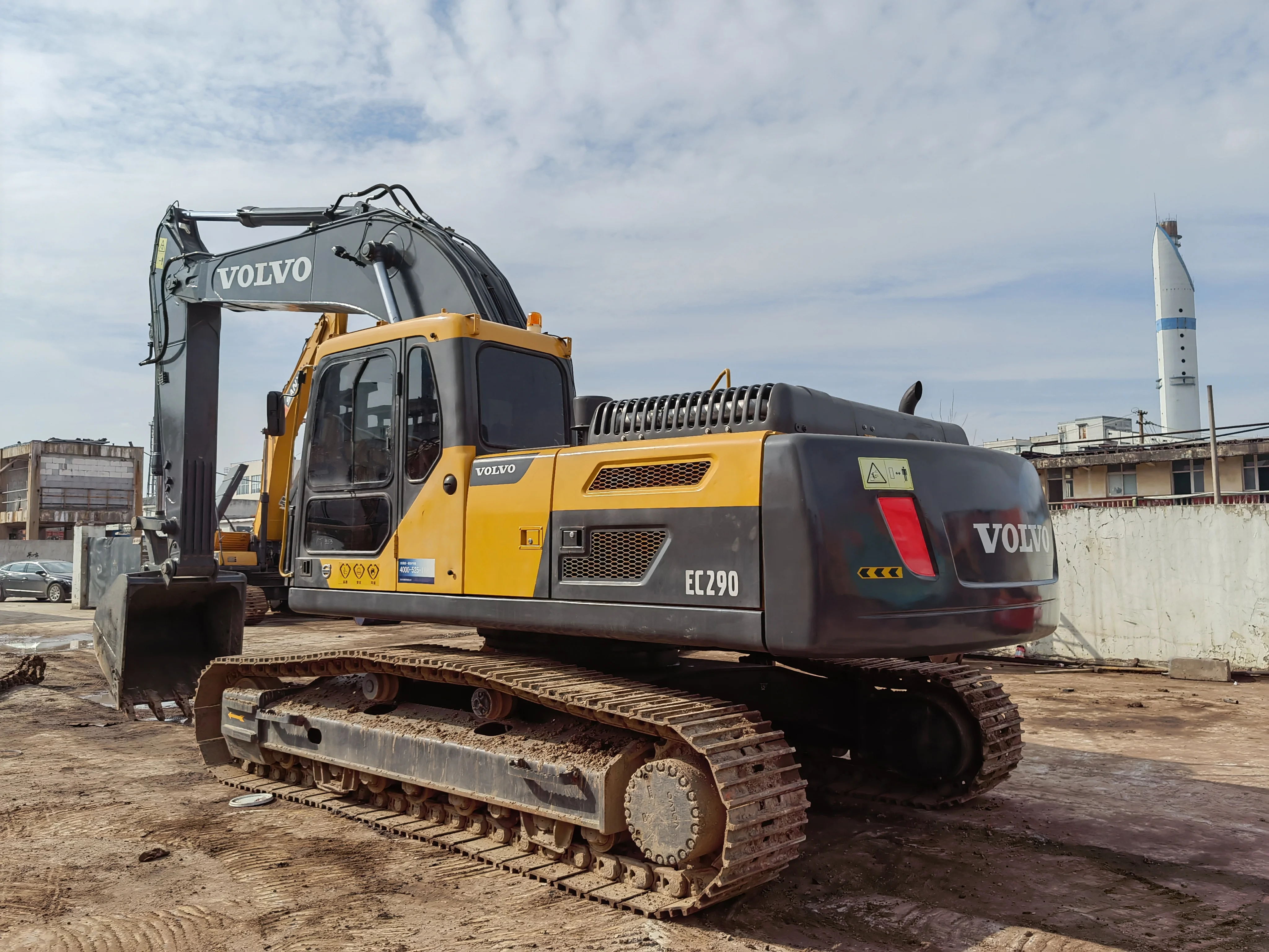 Used High power Volvo EC290 Hydraulic Crawler Excavator cheap For Sale