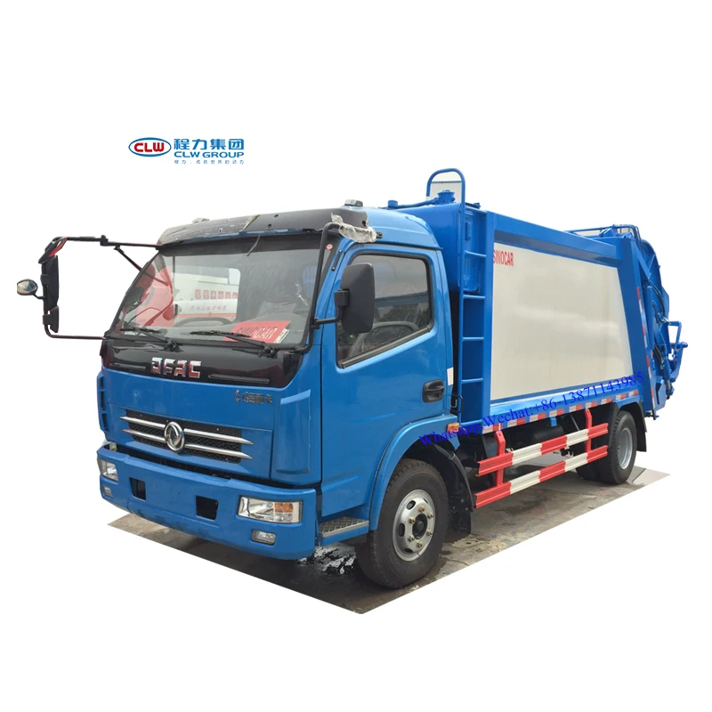 Dongfeng 6 m3 грузовик для уплотнения мусора