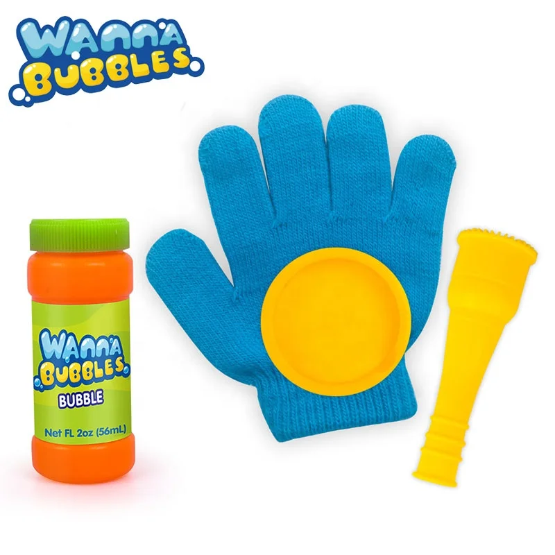 Kids summer outdoor game juggle toys blowing bubbles magic soap bubble set
