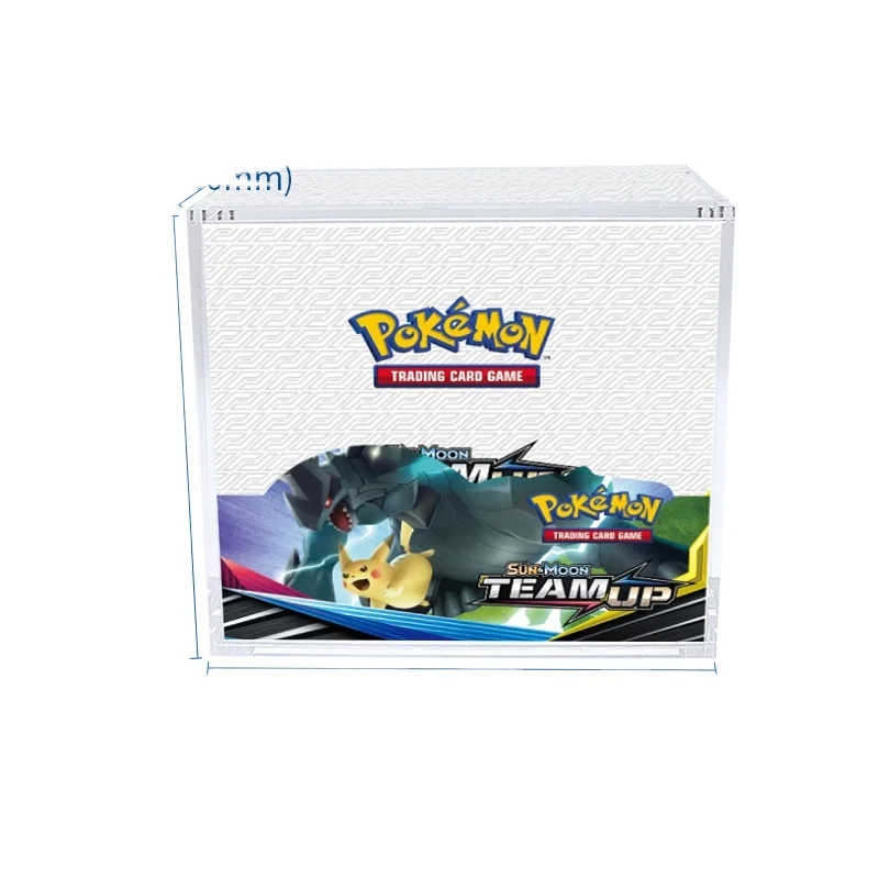 Spring Sign Factory Cheap Acrylic Display Case for Pokemon Storage