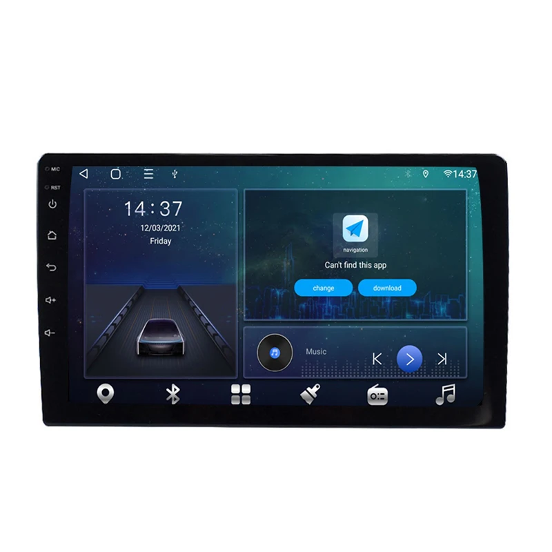 Автомагнитола TS18, 4G, android 12, 2 + 32G, 4 + 64G, 8 + 128G
