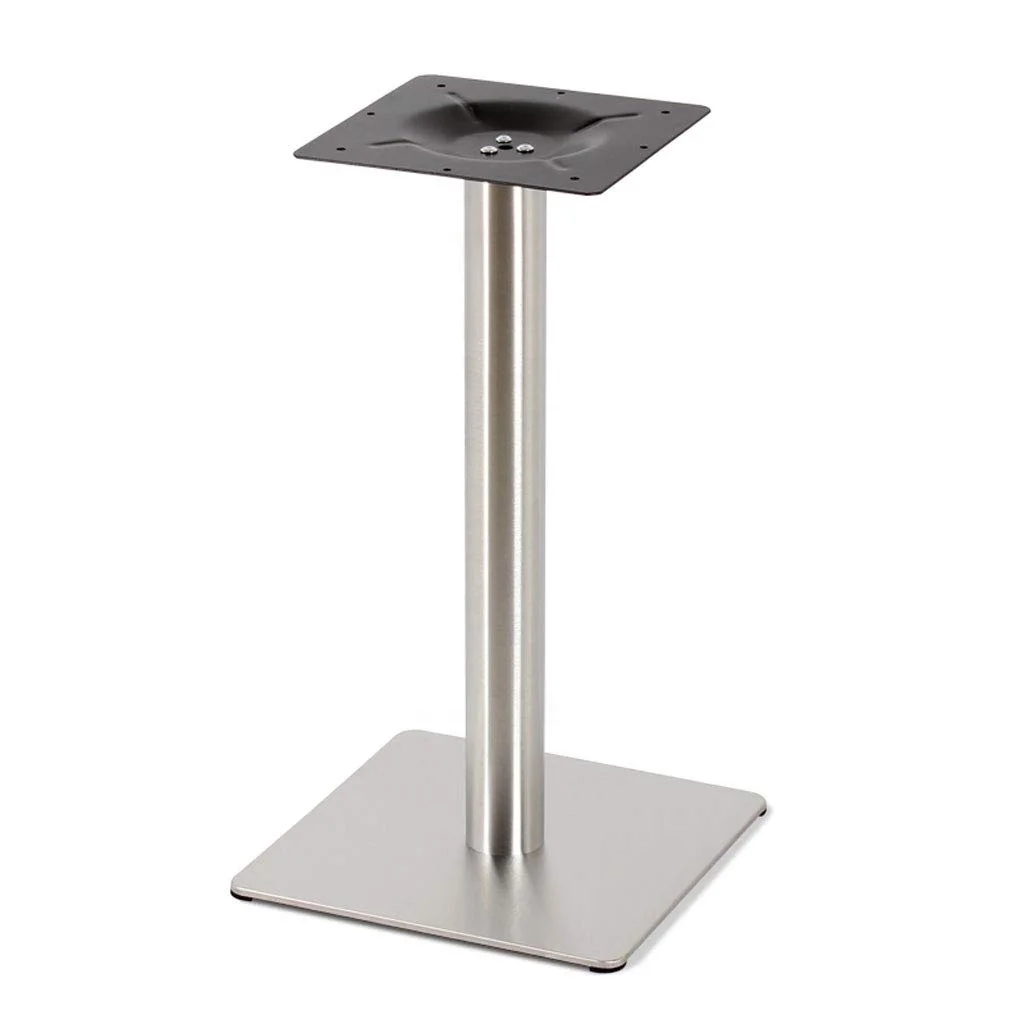 Wholesale Customized Used Aluminium Stainless Steel Base Restaurant Entryway Dining Room Table Bases Metal