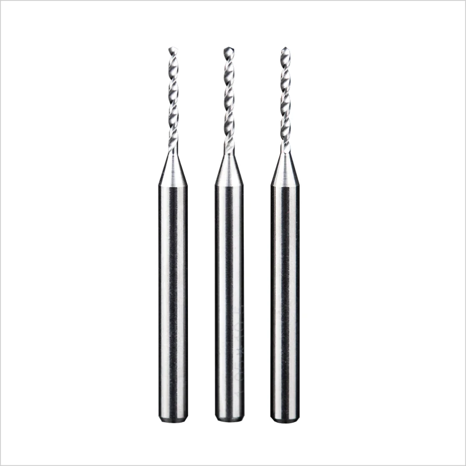 BKEA 16 лет ЧПУ Микро Мини сверлильный резак карбид вольфрама глубокое небольшое отверстие инструмент для резки алюминиевой меди