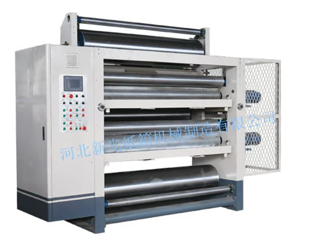 To make refrigerator box high speed corrugated carton box board machine line