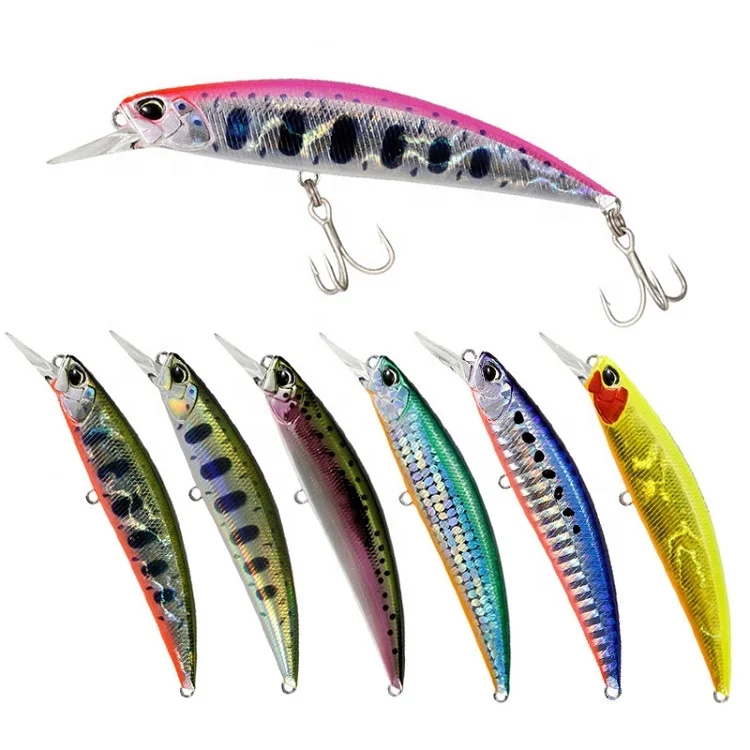 Заводская оптовая продажа Тонущая приманка для гольяны 95 мм 15 г воблера бионическая пластиковая жесткая