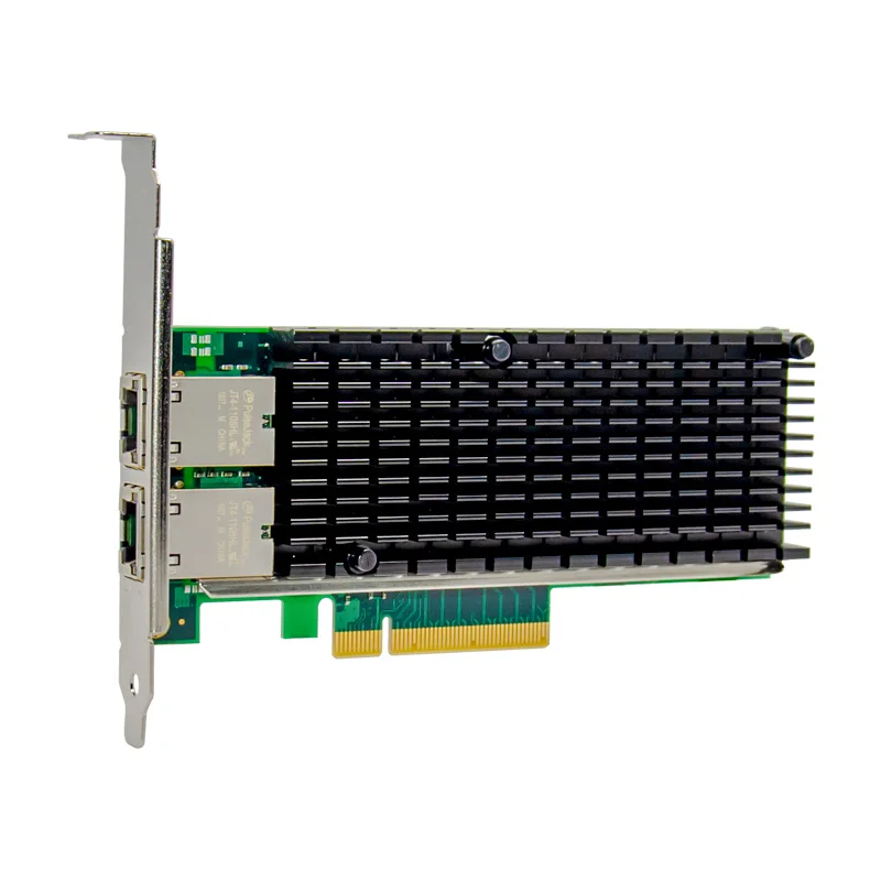 ST7214 PCI-E x8  Dual RJ45 Port 10G Server LAN Controller Adapter NIC CHIPSET:IN TEL X540