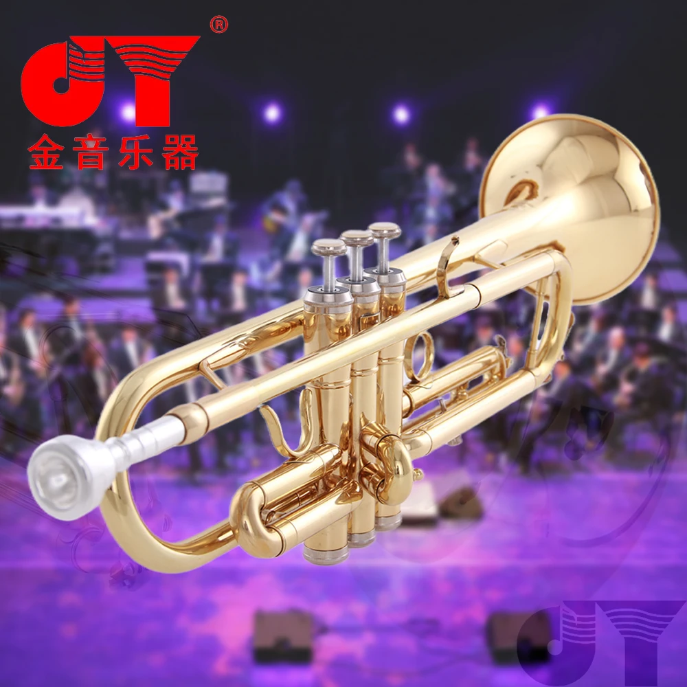 China Wholesale High-quality Musical Instrument Trumpet For Stage Concert Performance