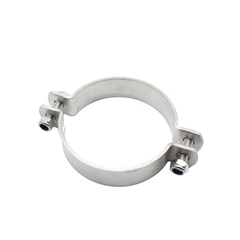 Electric power cable clamp hold hoop