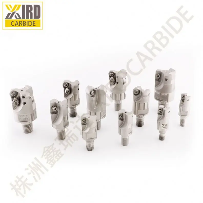 Exchangeable Milling Tool Head for Carbide Anti Vibration Tool Holders
