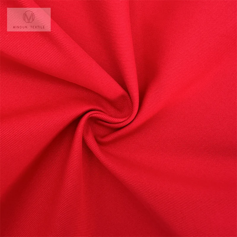 Mindun однотонная ткань 100% хлопок 16x12s 108x58 Twill Ткань для рабочей одежды Униформа пальто брюки шляпы