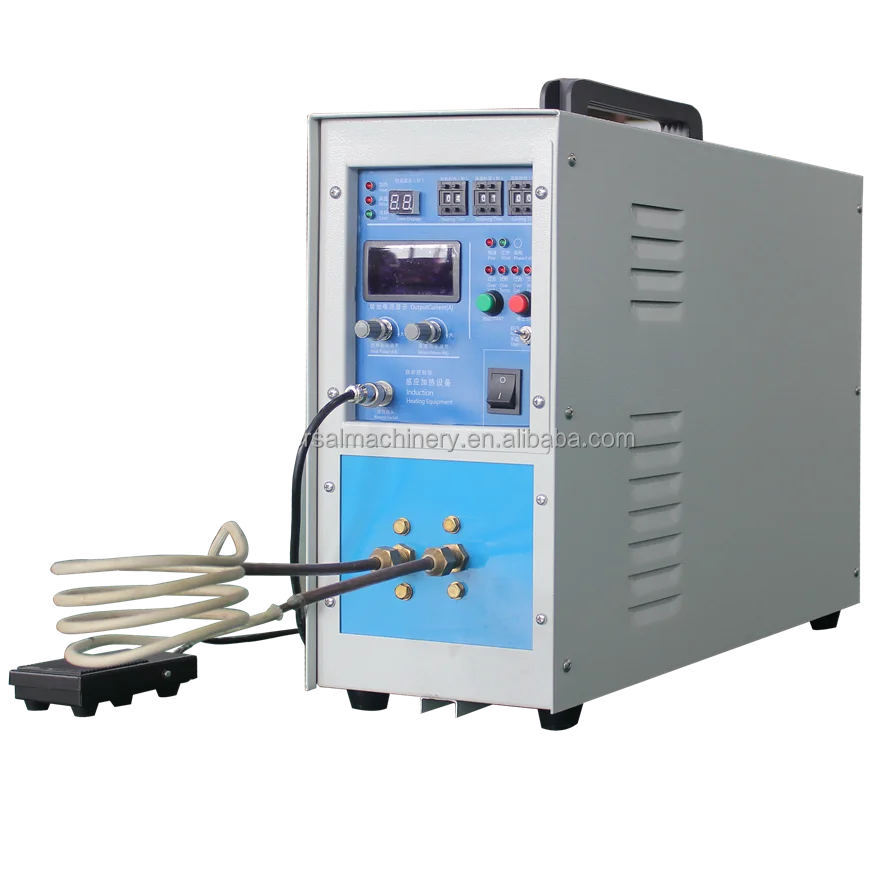IGBT 100% Duty portable precious metal Industrial Melting Furnace for gold silver copper