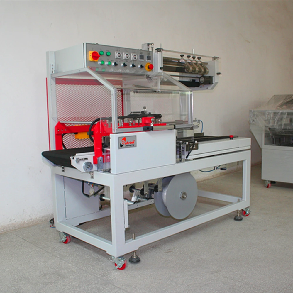 Pizza Box Shrink Wrap Packaging Machinery Confectionery Cosmetic DVD Tunnel Packing