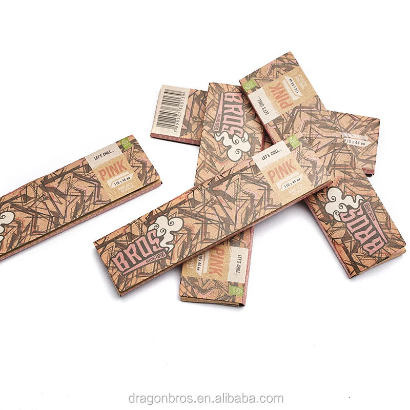 
Classical Ture Hemp Rolling Paper Smoking Custom Your Own Logo 