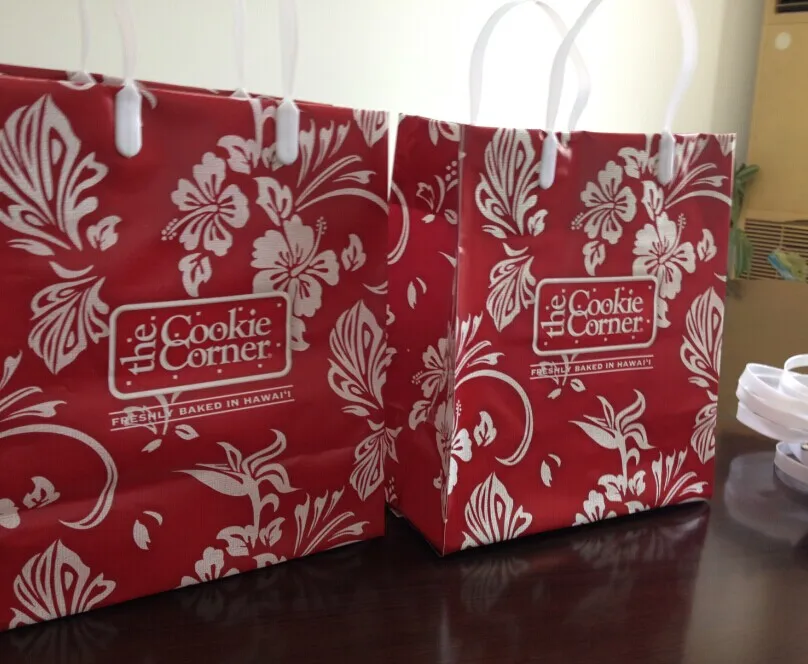 Hawaii  cookies corner brand  biscuit  tin box  cracker box food tin box with custom printing