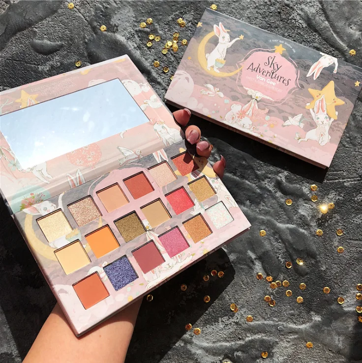 
VONGEE Brand Cosmetics Professional Personalized Cute Eyeshadow Palette 