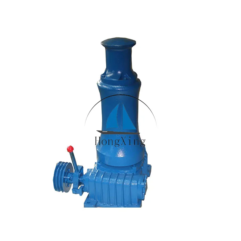 Marine Direct Link Type Windlass Hydraulic High Tension Net Winch Vertical Windlass Trawl Rope Pulling Machine