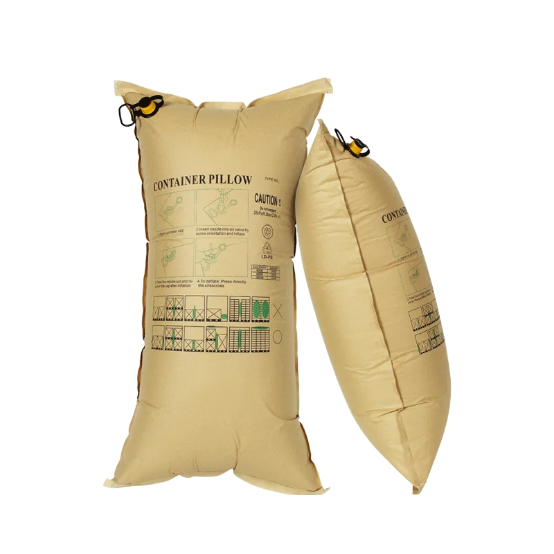High Qualtity Inflatable Kraft Paper Container Air Dunnage Bag For Shipping Transportation Goods Protection