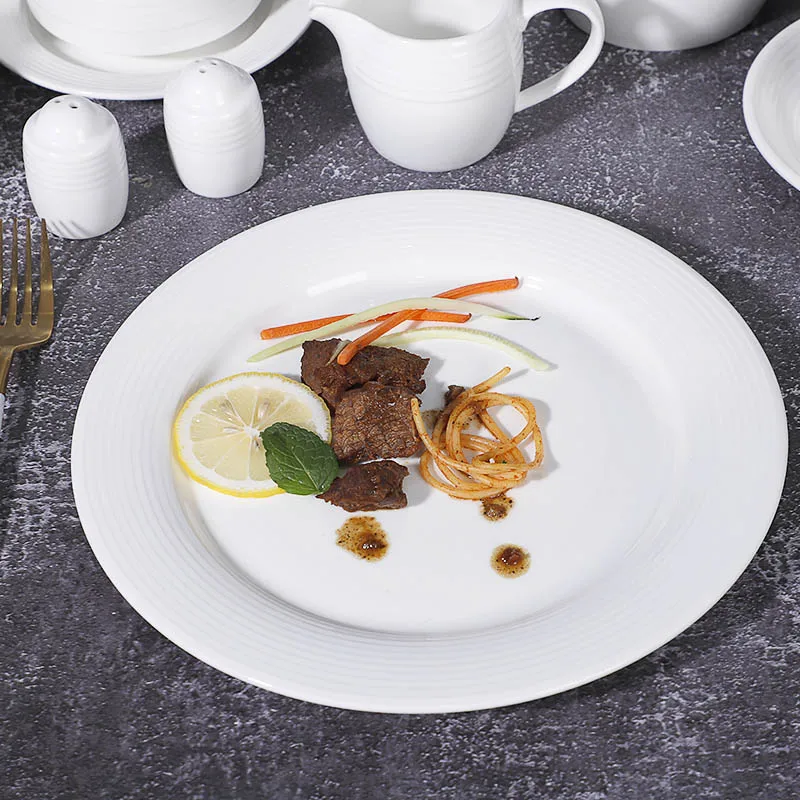 Luxury Dinnerware Sets, Good Price Porcelain Tableware, White Tableware Dinner Sets/