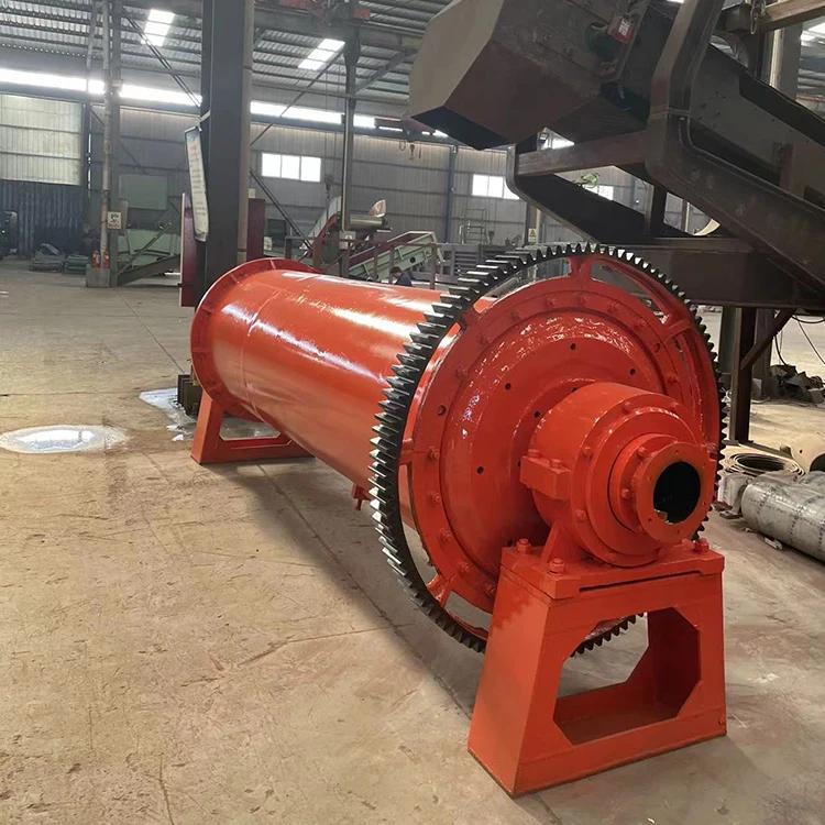 Gypsum Rock Ore Screw Grinding Ball Mill Aluminium Powder