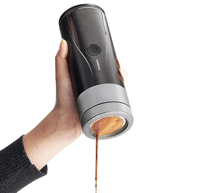 PCM04A Home & Commercial Portable Picnic Handheld Coffee Maker Smart Auto Heating New design Coffee Maker