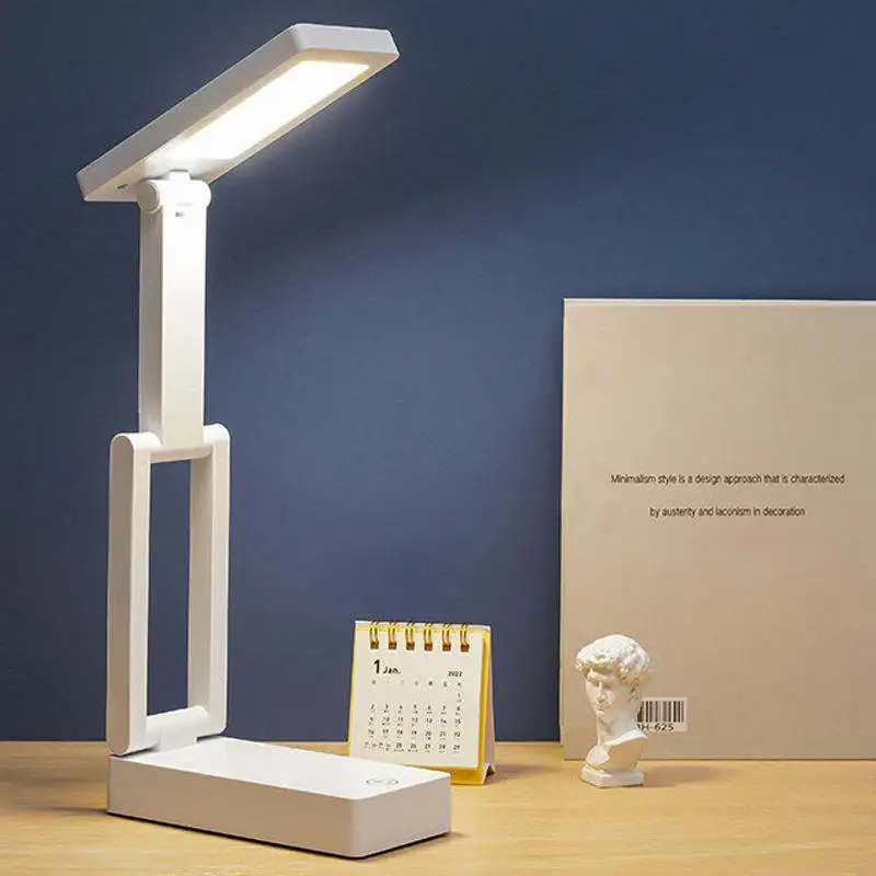 Best Selling Rechargeable Eye LED Desk Lamp | Stepless Dimming for Office, Study, and Reading