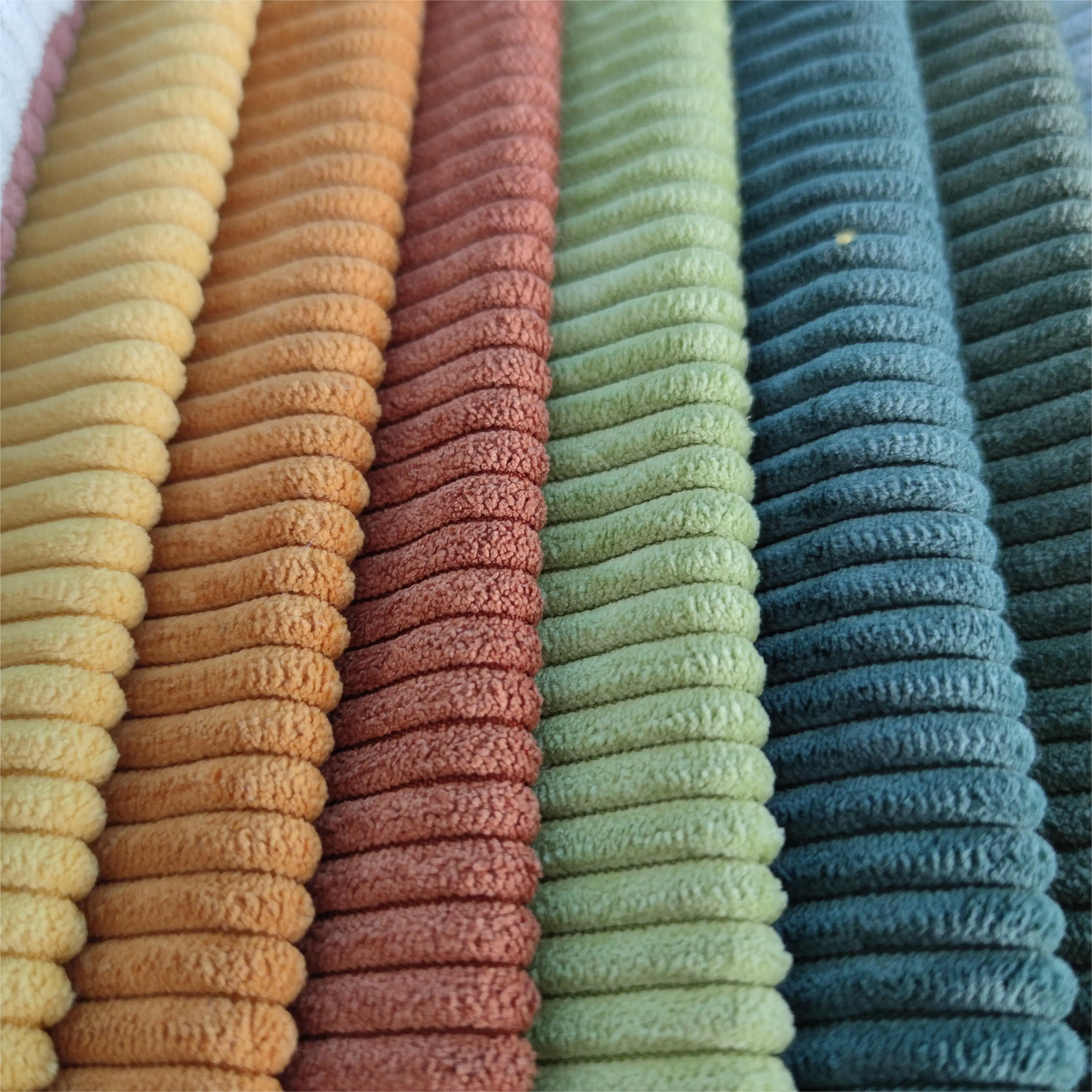 Best-selling production of high quality velvet corduroy polyester nylon clothing interior decoration sofa fabric