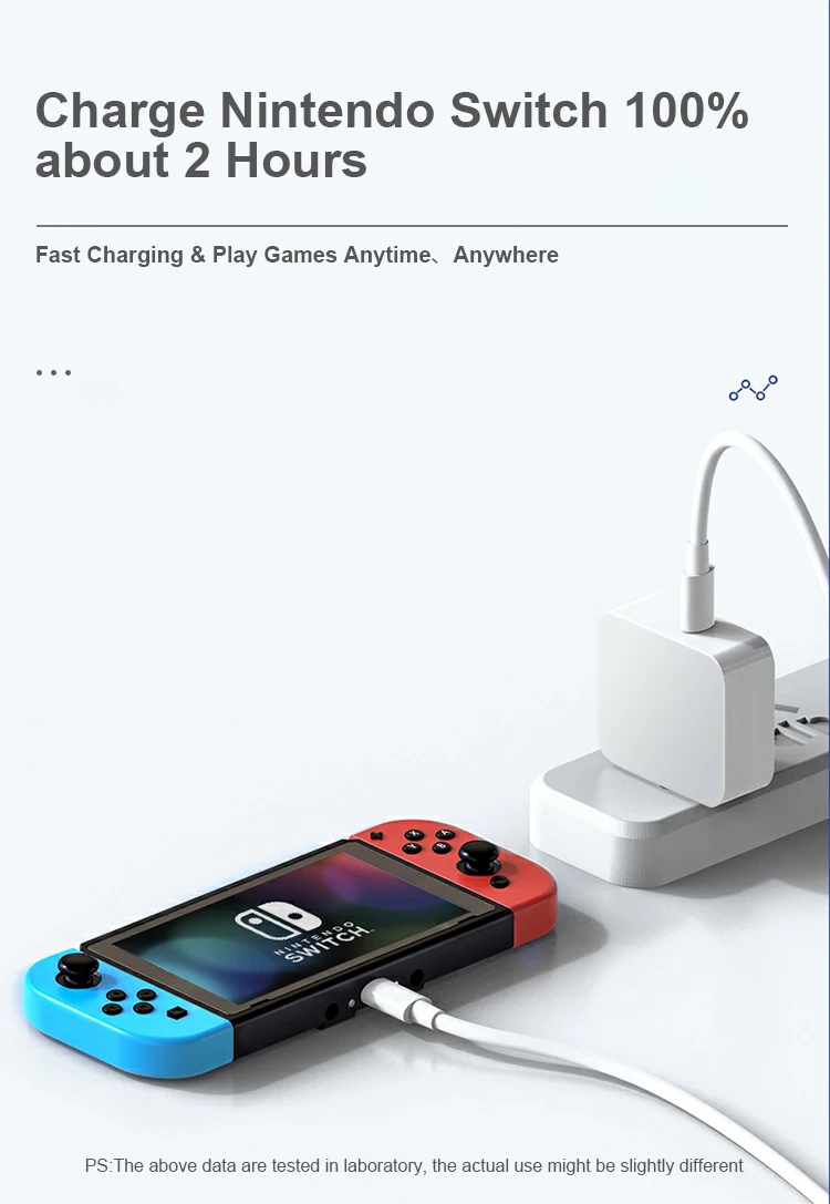  2021 amazon top selling PD 100W fast charging type c cable for laptop game