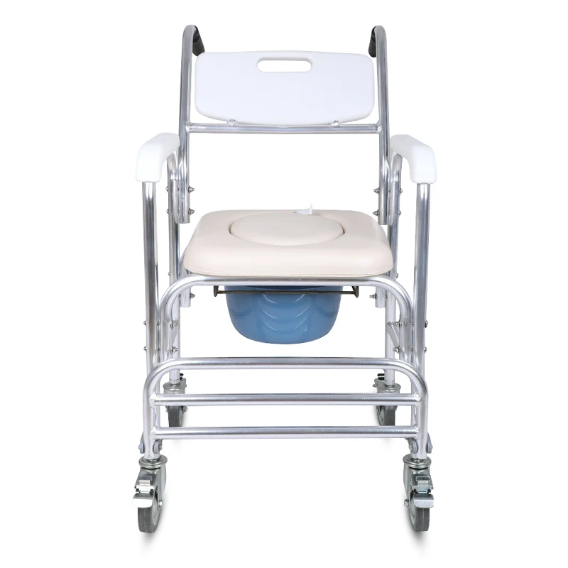 OEM portable toilets mobile plastic Aluminum portable bathroom toilet commode chair elderly toilet seats