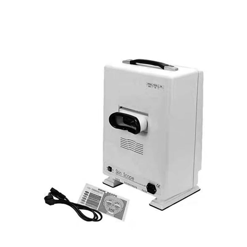 Professional Skin Analysis Machine Portable Wooden Lamps UV Light Skin Scope  Facial Skin Analyzer Machine