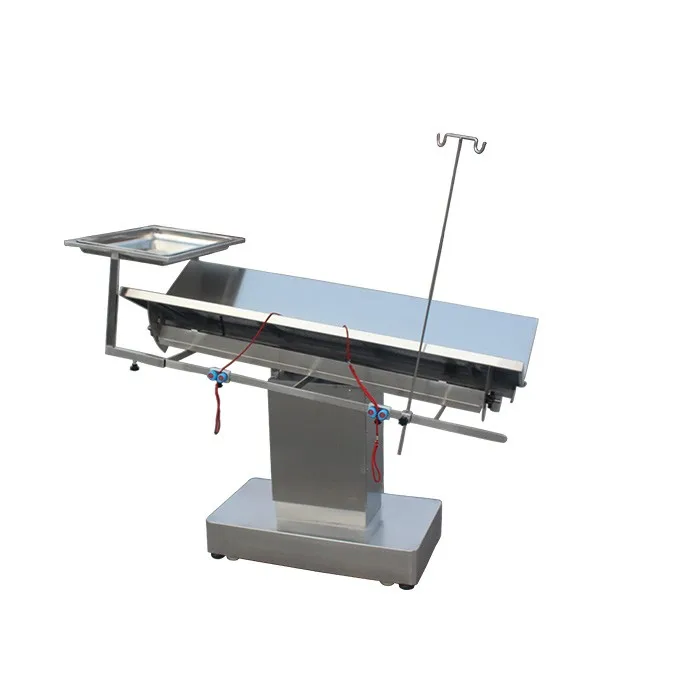 High Quality Veterinary Surgical Table Adjustable Angle V Top Veterinary Operating Table
