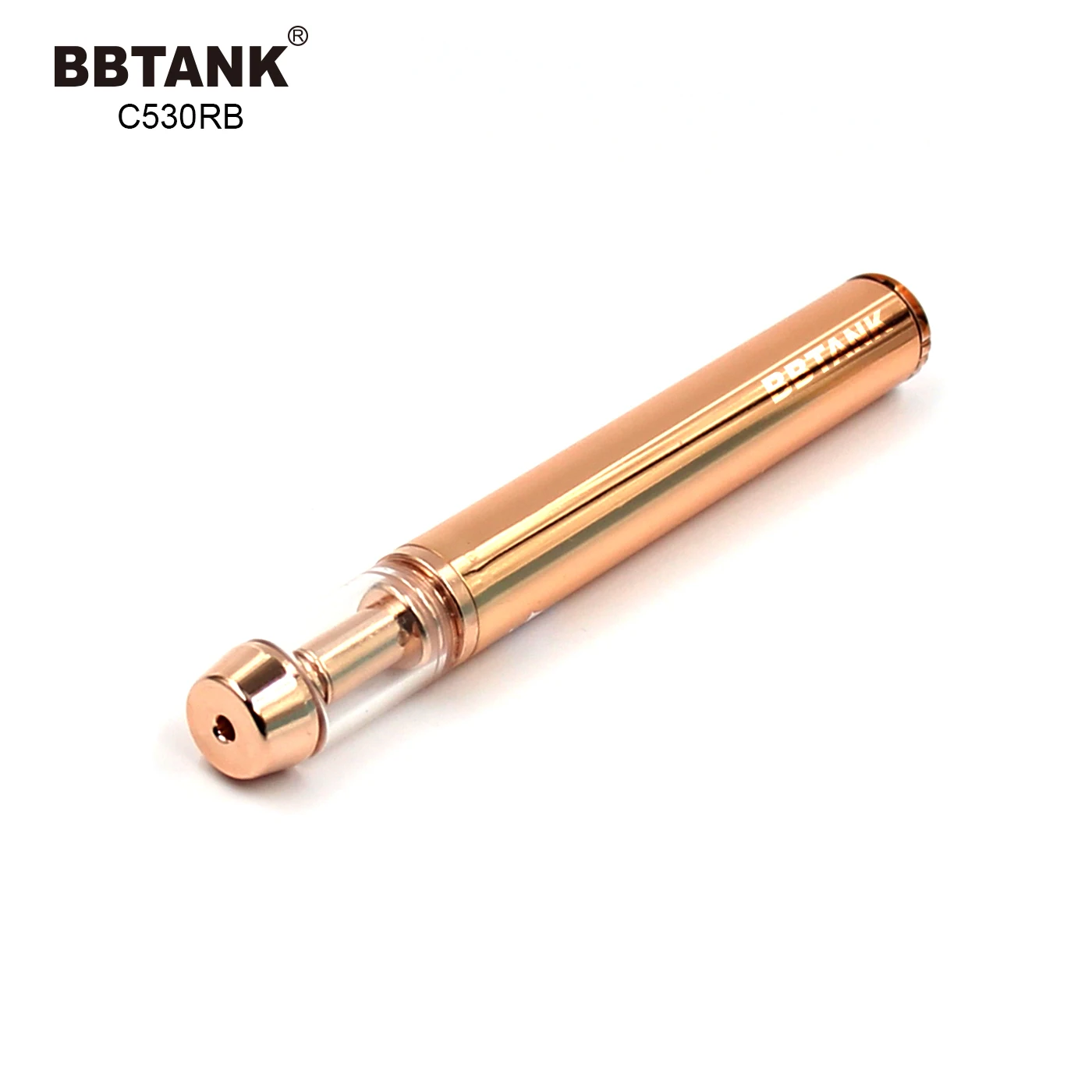  Оптовая продажа электронная сигарета BBTANK cbd перезаряжаемый испаритель ручка аккумулятор 530 мАч со светодиодным тонким сенсорным