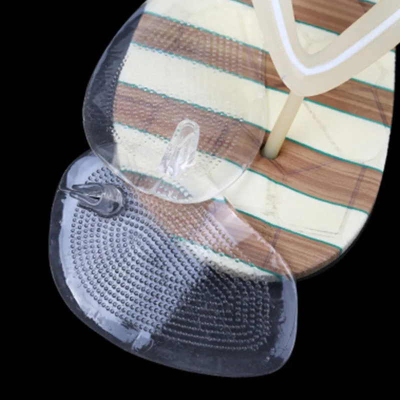 
Invisible Gel Cushions For Flip Flop Sandals thickened Self Adhesive No slip high heel toe pad Forefoot Padding Relief Pain 
