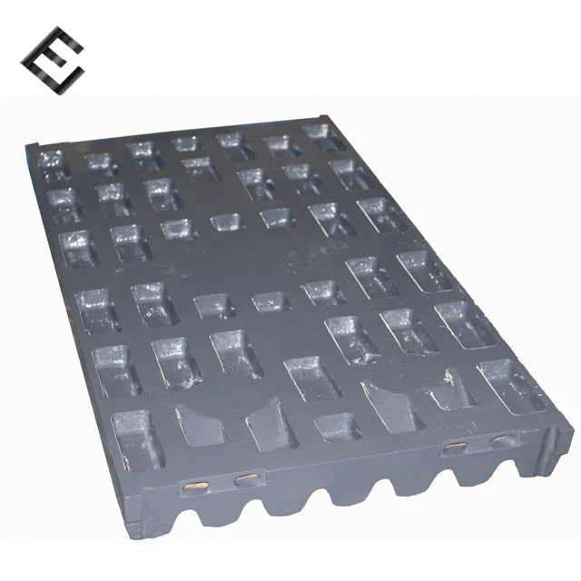 Stone Crusher Wear Resistant Part Fixed and Movable Jaw Plate