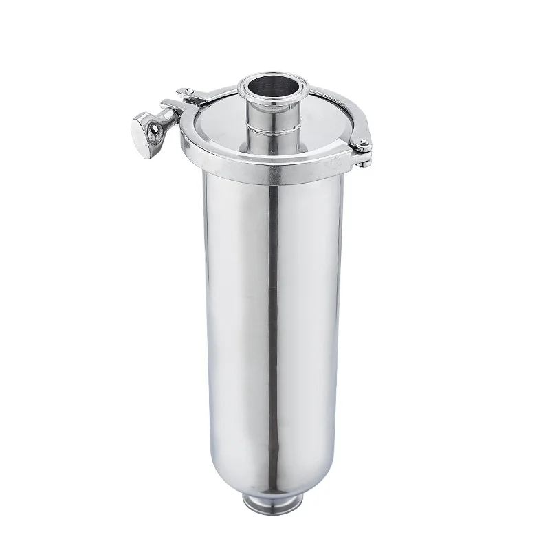 SS304/316L Water Beverage food industries Mirror Polish Straight Strainer Sanitary Filter y strainer beer filter