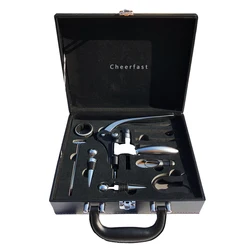Cheerfast 9pcs premium rabbit bottle opener wine accessory set and 9 pieces wine tool accessories set