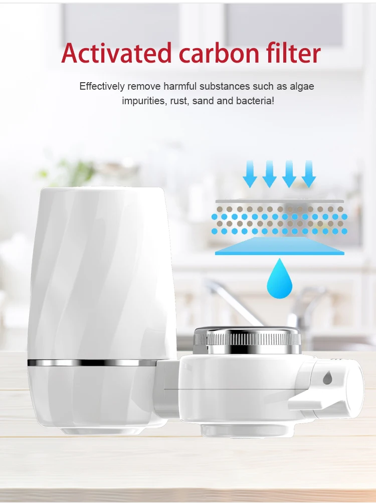 Domestic faucet water tap purifier drinking ceramic water purifier faucet for home use