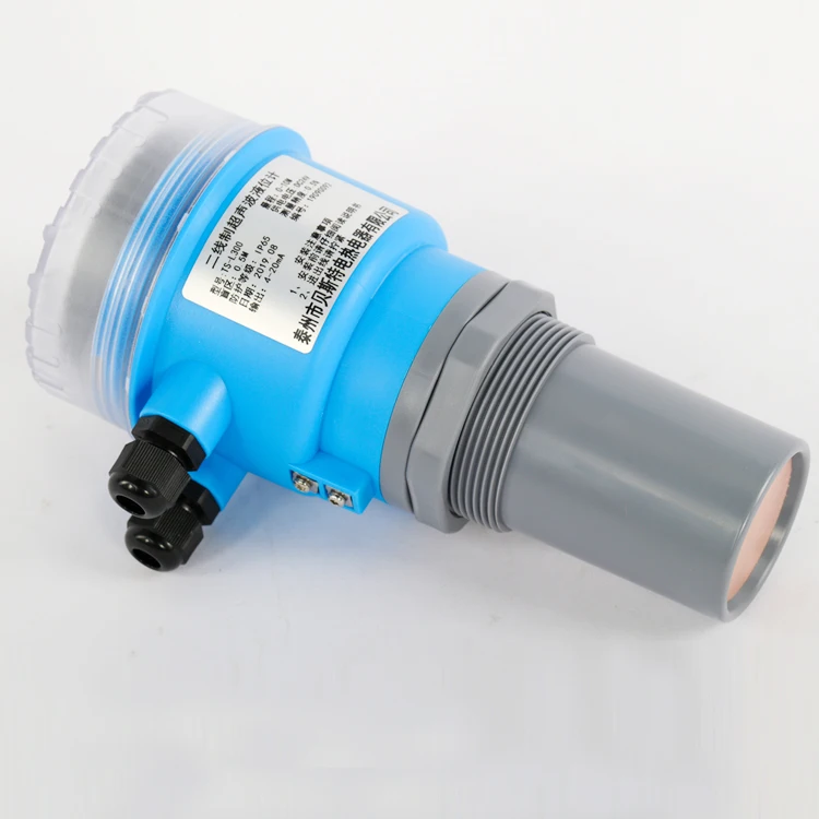 high accuracy industrial digital 4-20ma fuel water tank liquid ultrasonic level meter