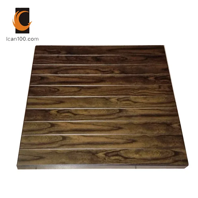Fast Food Restaurant Dining Laminate HPL 40mm Formica Bistro Coffee Table Modern