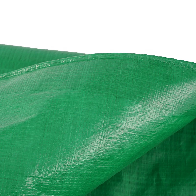 Million green industrial heavy duty transparent fabric double side water proof pe tarpaulin lona poly tarp sheet