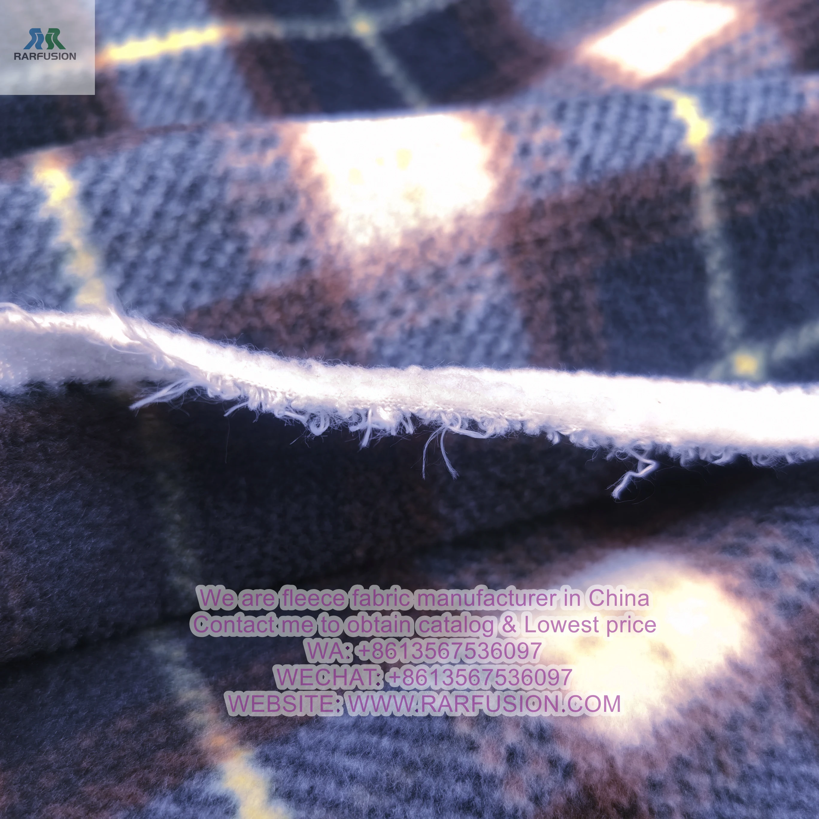 Factory wholesale woven check fabric sleepwear yarn dyed 100% polyester flannel polar fleece fabric for winter shirt coat